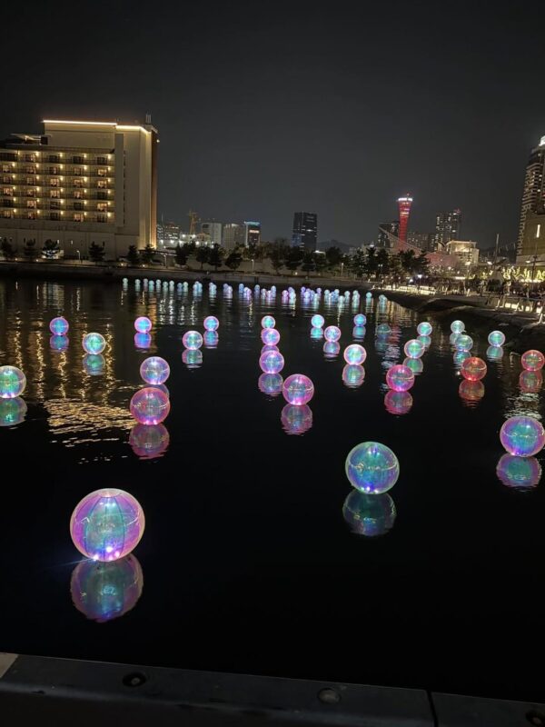 神戸のバルーンイベント、キラキラすぎて夢みたいだった…！✨️